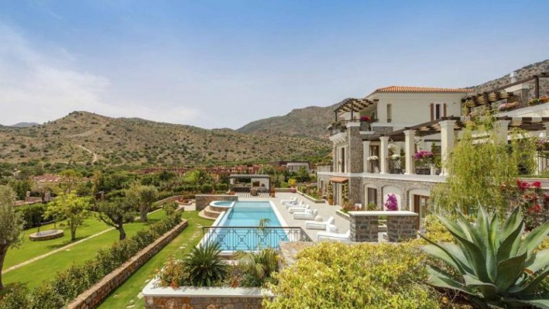 Schisma Eloundas Kreta, Elounda: Herrliche Luxusvilla mit 5 Schlafzimmern zum Verkauf Haus kaufen